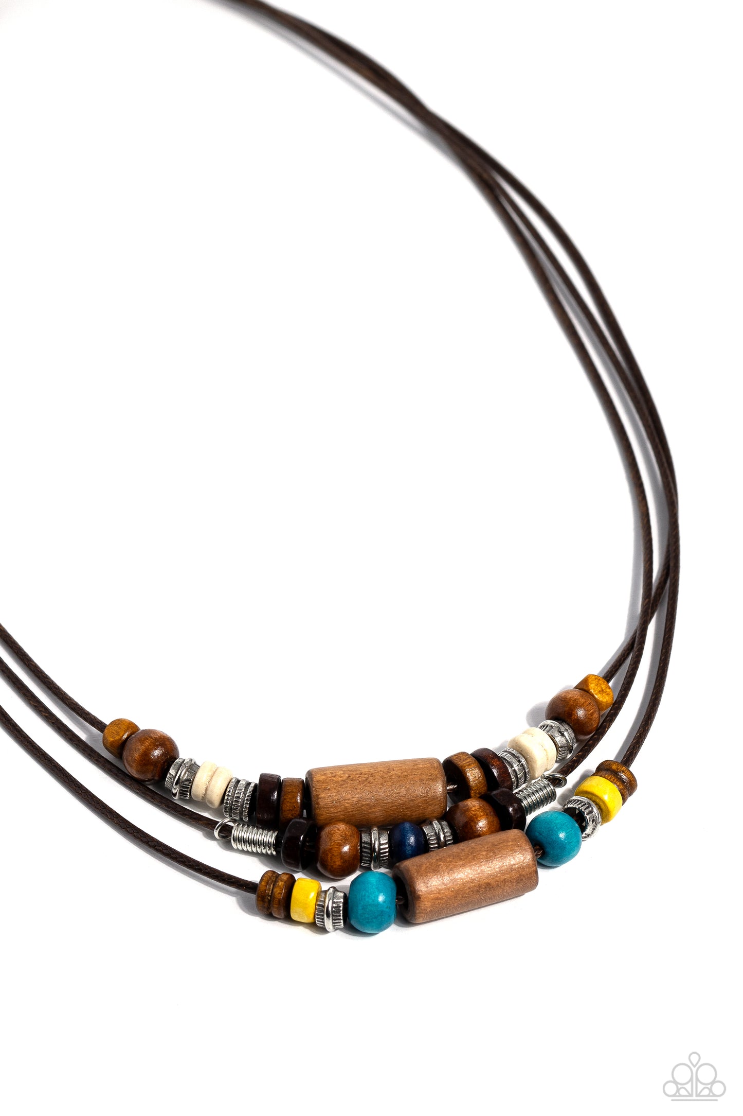 Wish You WOOD - Multi - Paparazzi Necklace