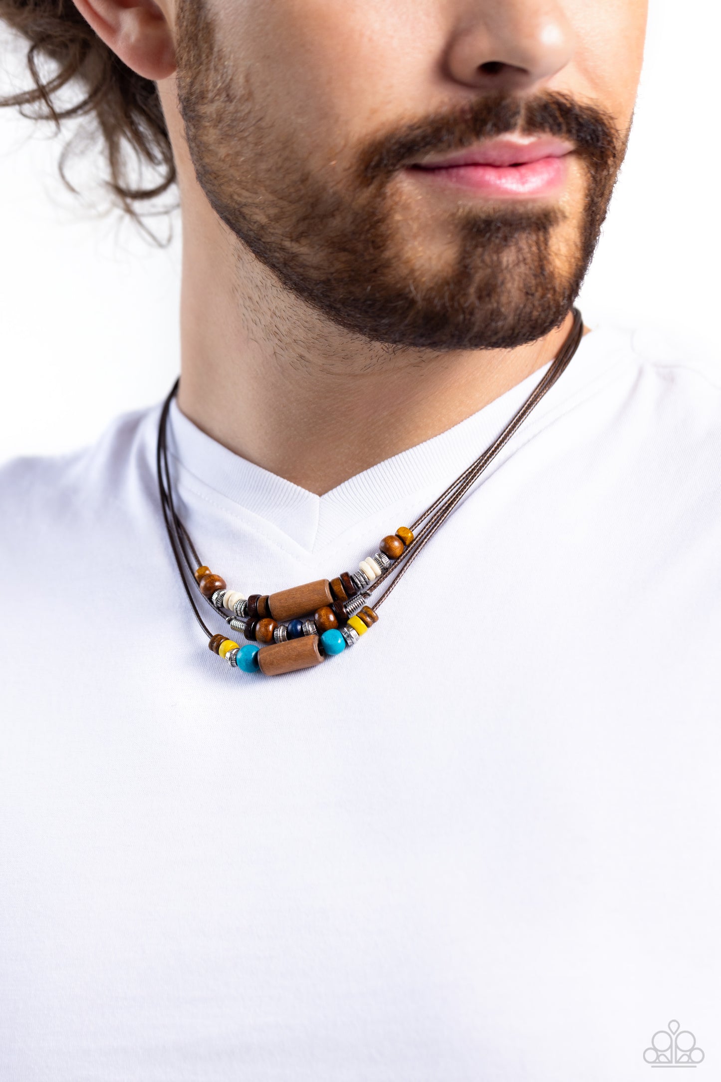 Wish You WOOD - Multi - Paparazzi Necklace