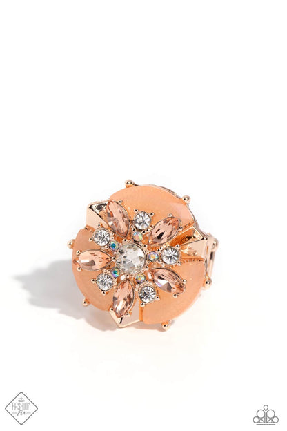 Soft Sashay - Rose Gold Earrings, Soft-Hearted Succession - Rose Gold Bracelet and Soft-Hearted Salvage - Rose Gold Ring