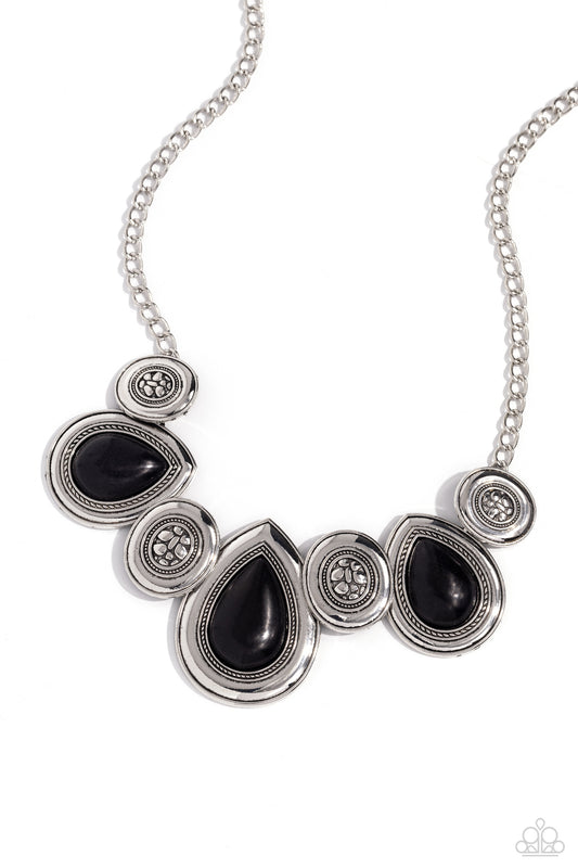 Rustic Remix - Black - Paparazzi Necklace