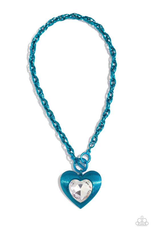 Modern Matchup - Blue - Paparazzi Necklace