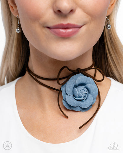 Floral Folktale - Brown - Paparazzi Choker Necklace