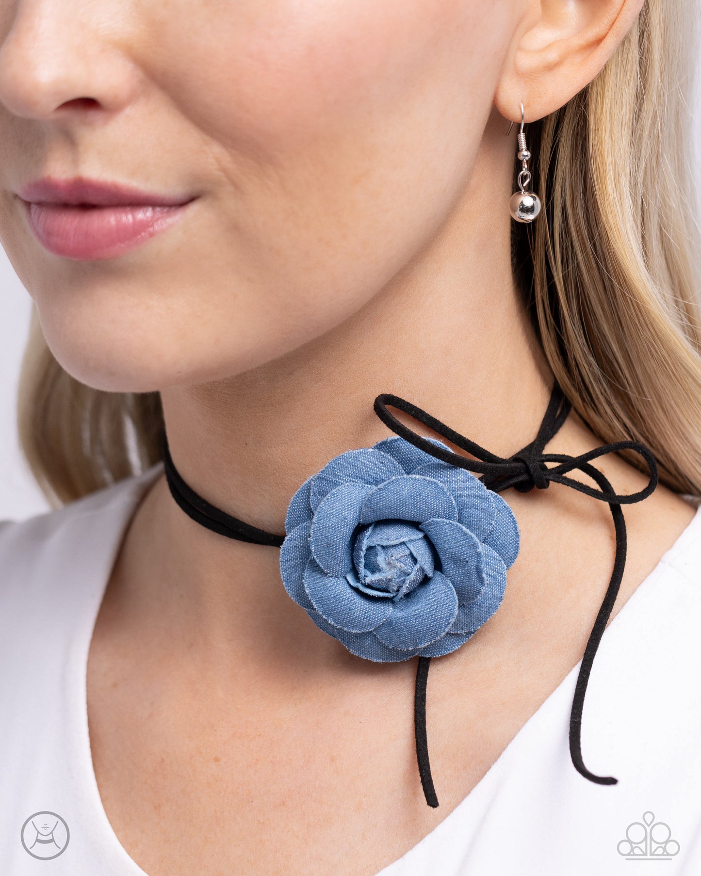 Floral Folktale - Black - Paparazzi Necklace