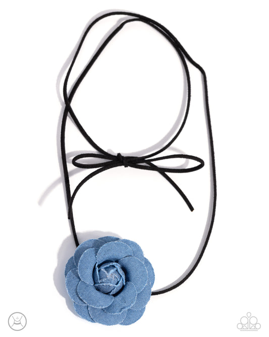 Floral Folktale - Black - Paparazzi Necklace