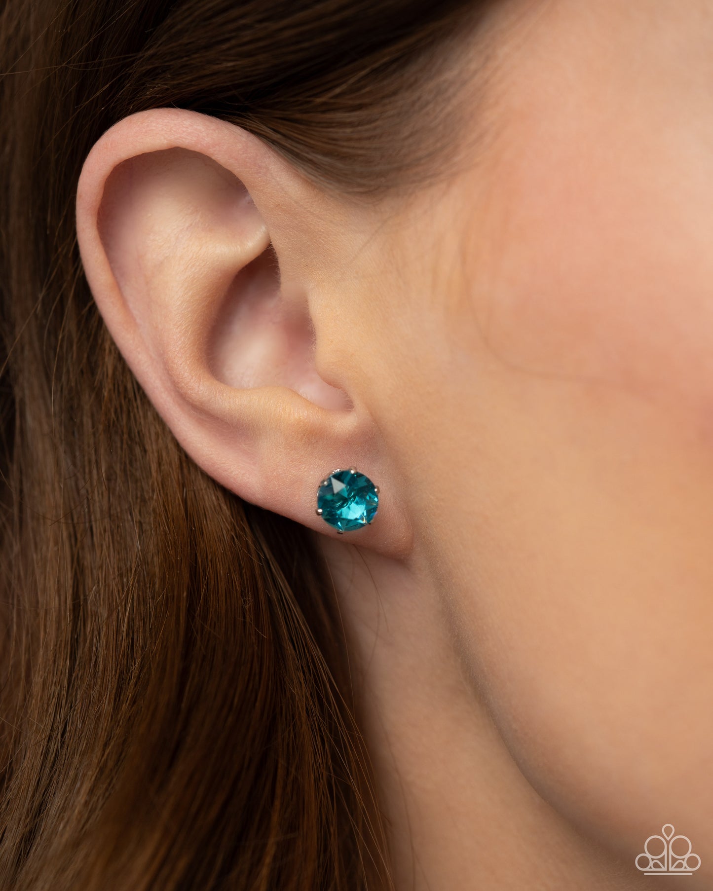 Breathtaking Birthstone - Blue - Post Earrings (December)