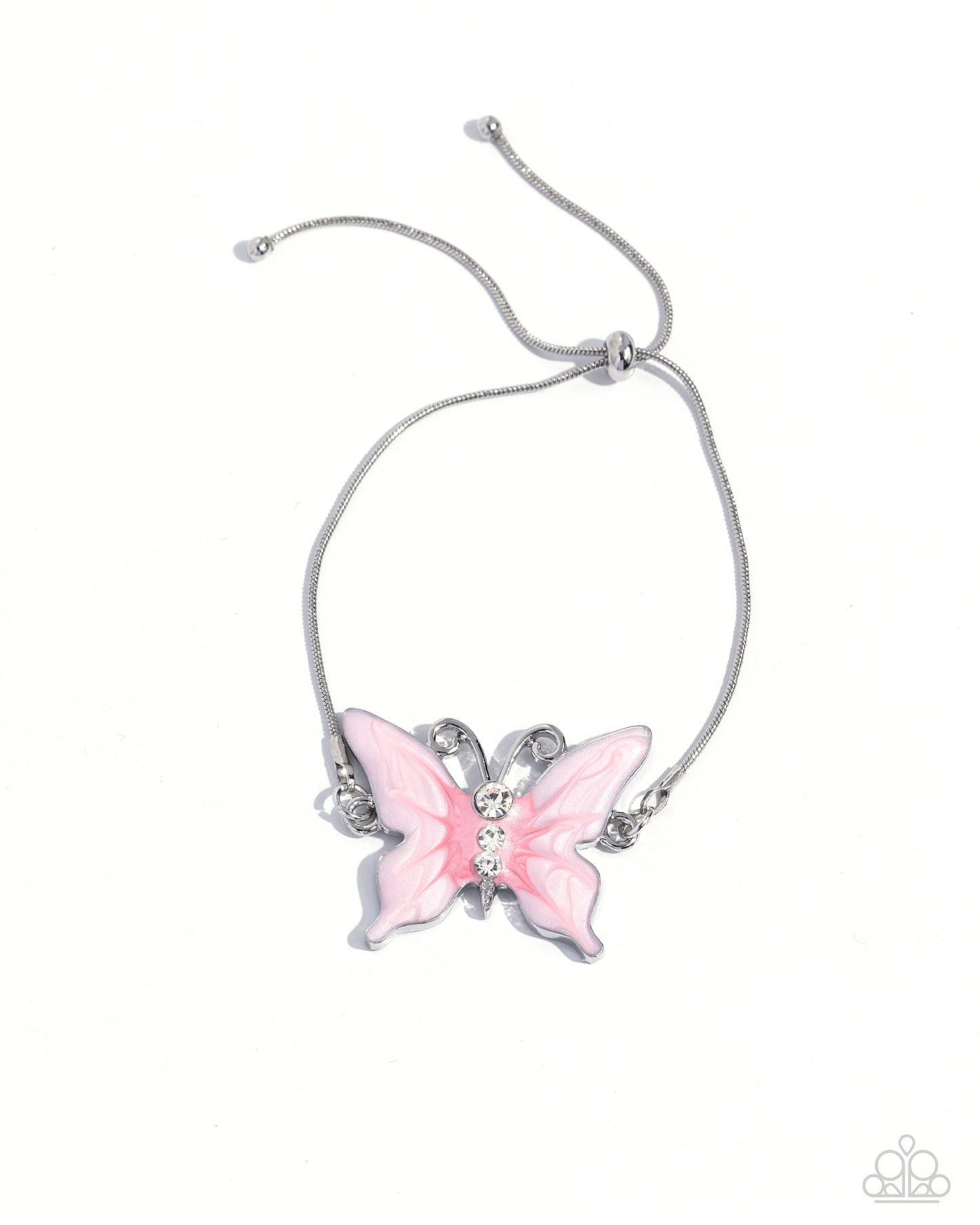 Aerial Adornment Pink - Paparazzi Bracelet