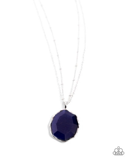 Showstopping Season - Blue - Paparazzi Necklace