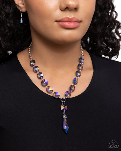 Celestial Class - Blue - Paparazzi Necklace