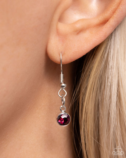 Wallflower Whimsy - Purple - Paparazzi Necklace