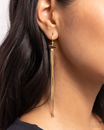 Grandiose Glaze - Multi - Paparazzi Earrings