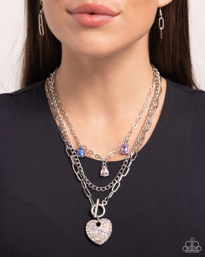 HEART History - Multi - Paparazzi Necklace