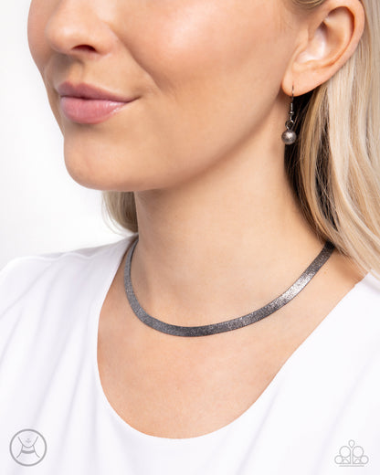 Simply Scintillating - Black - Paparazzi Choker