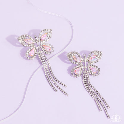 Next SOAR - Pink - Paparazzi Earrings