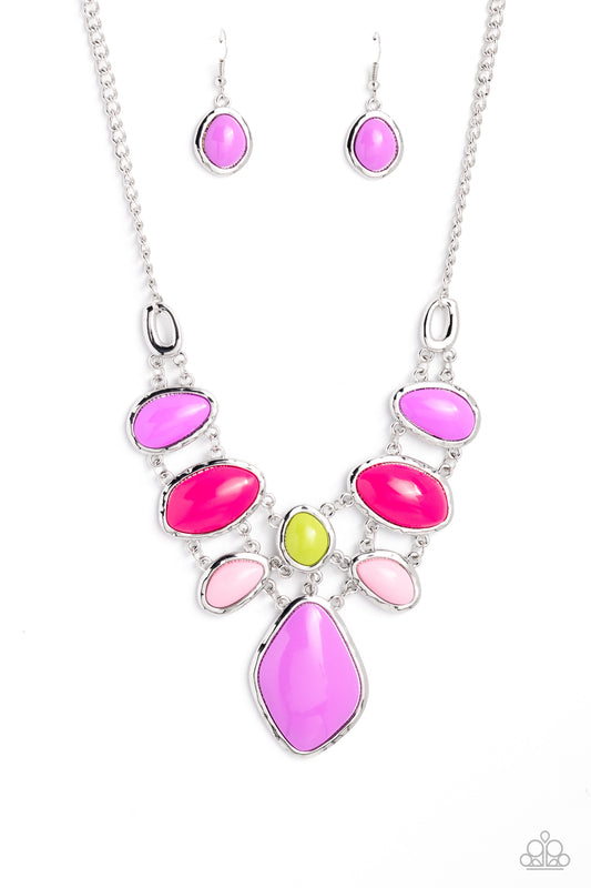 Dreamily Decked Out - Multi - Necklace