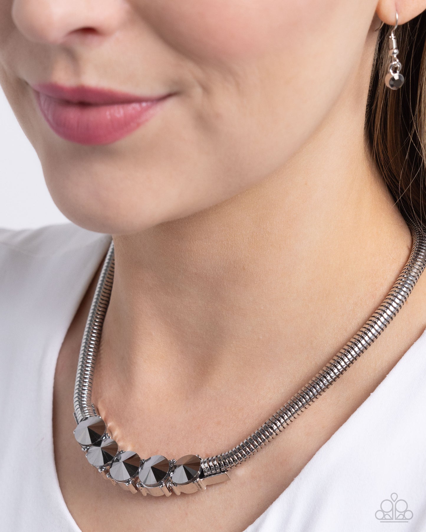 Musings Makeover - Silver - Paparazzi Necklace