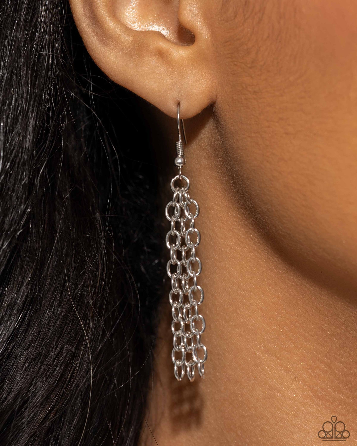 Sparkling Seahorse - Silver Necklace and Seahorse Sheen - Silver Earrings Paparazzi Set