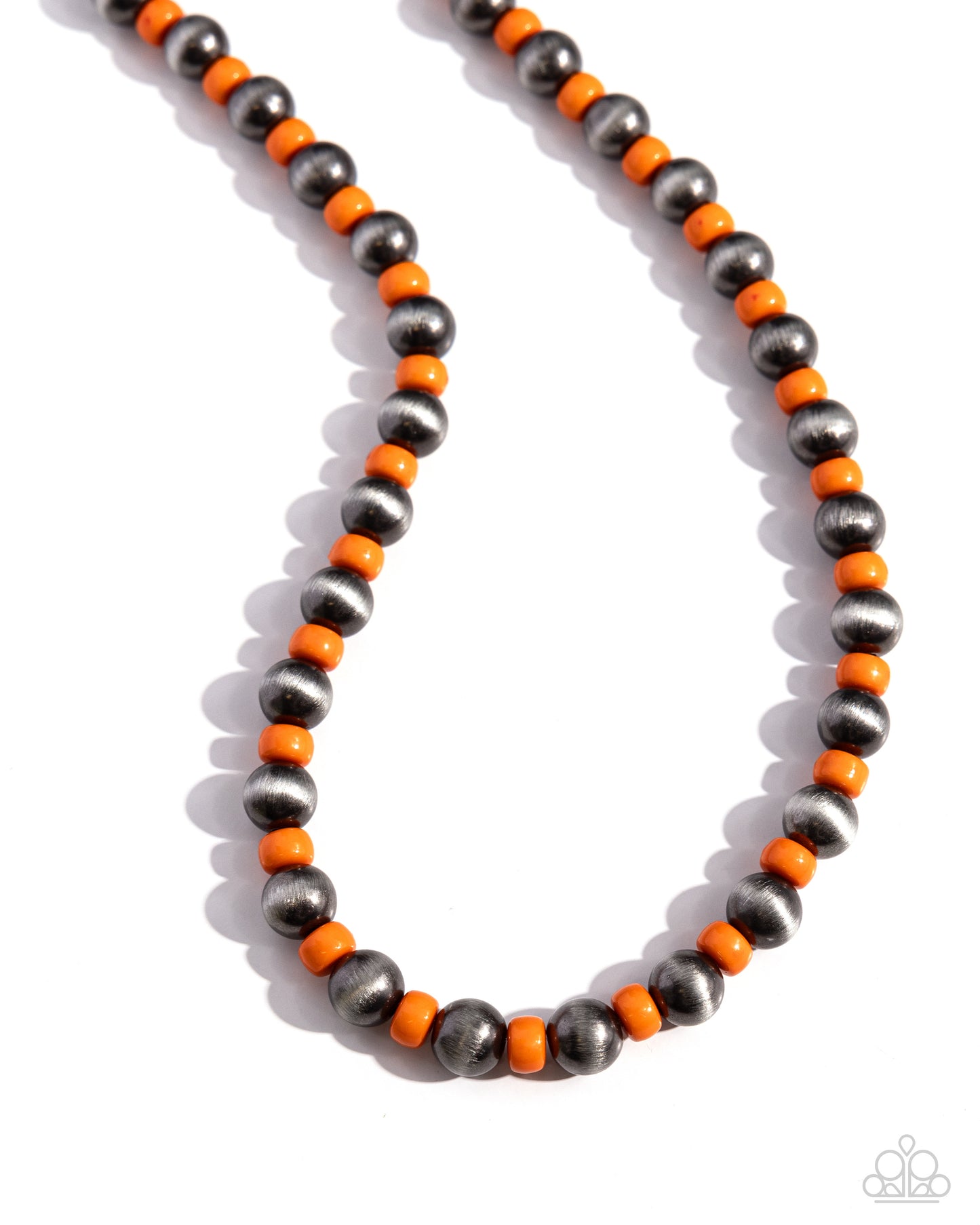 Contemporary Confidence - Orange - Paparazzi Necklace