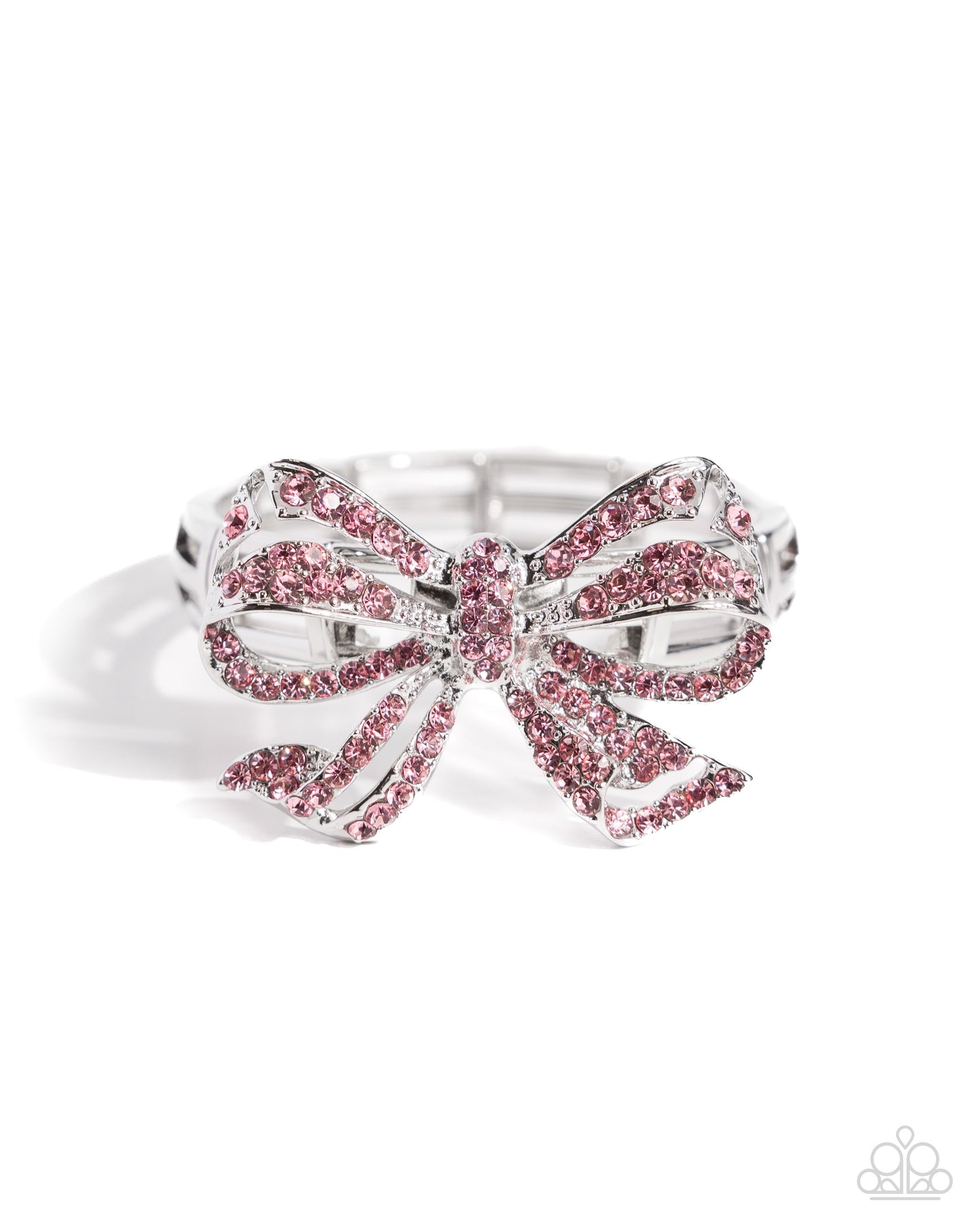 Its All A-BOW-t Me - Pink - Paparazzi Bracelet