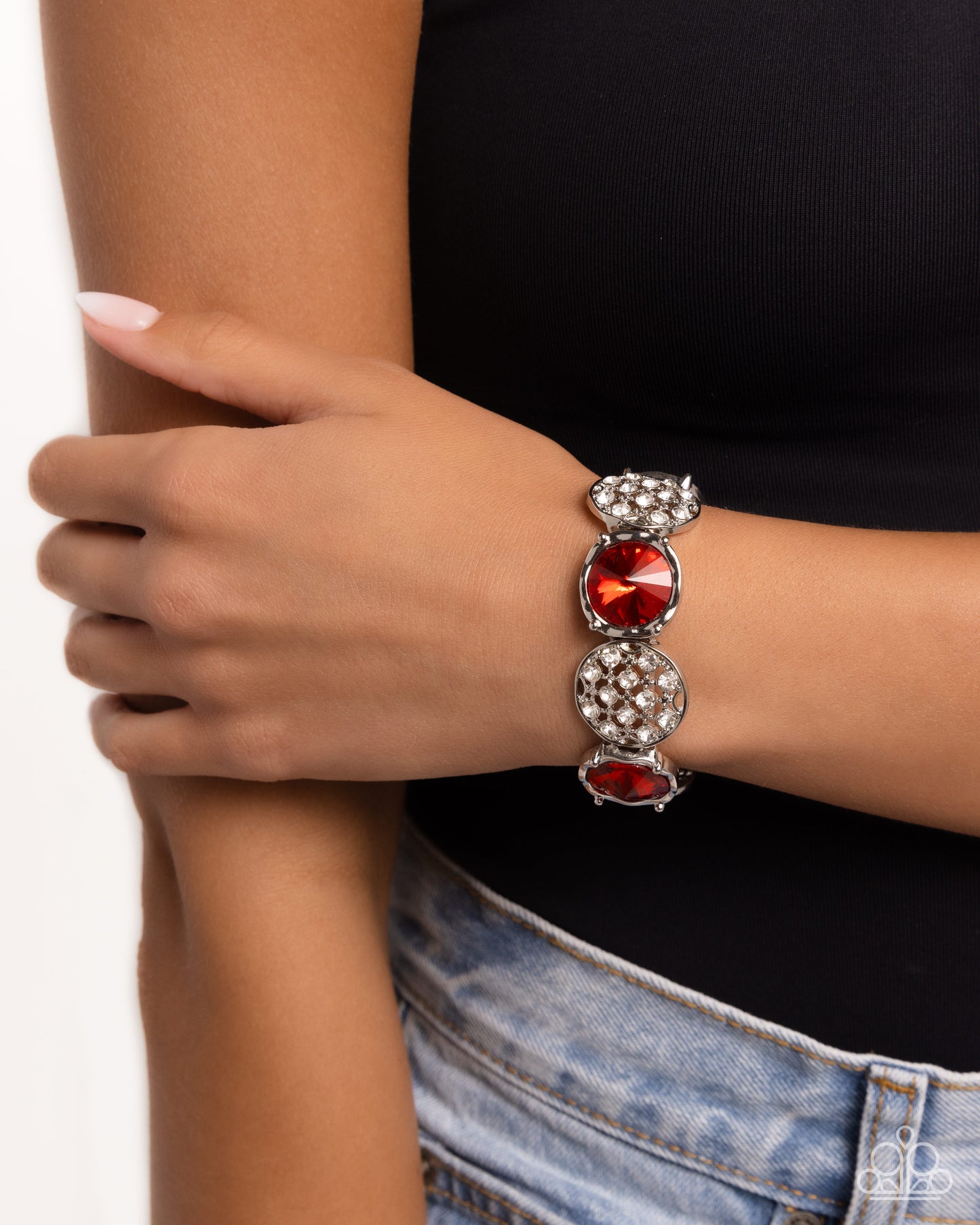 Refined Refresh - Red - Paparazzi Bracelet