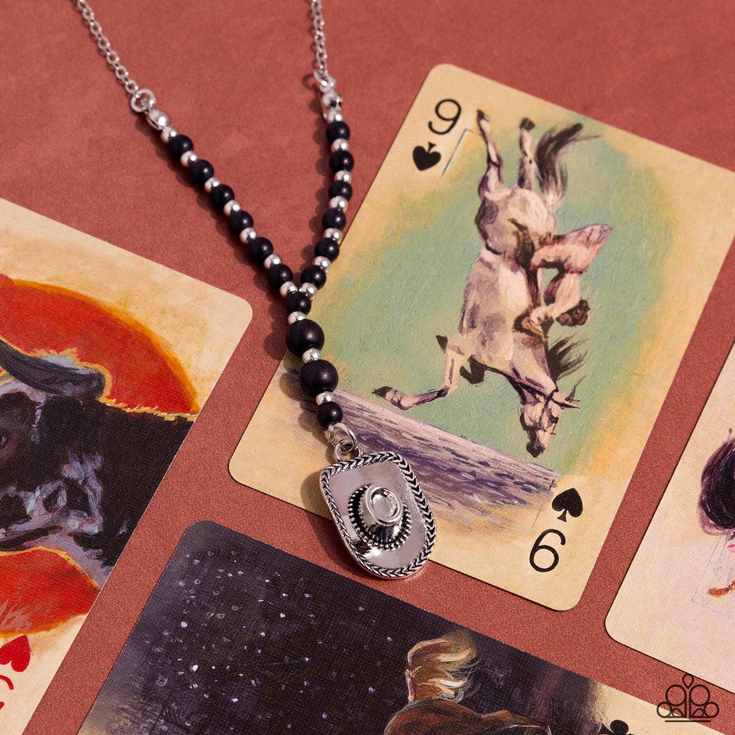 Southern Sheen - Black - Paparazzi Necklace