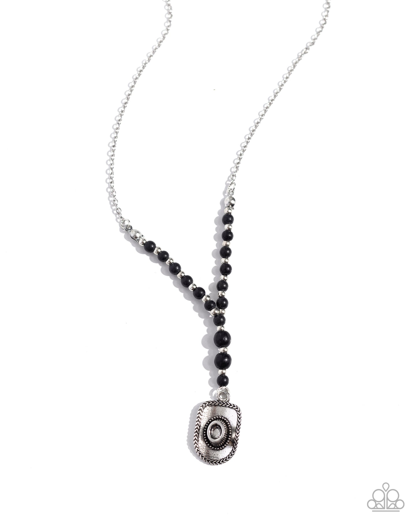 Southern Sheen - Black - Paparazzi Necklace
