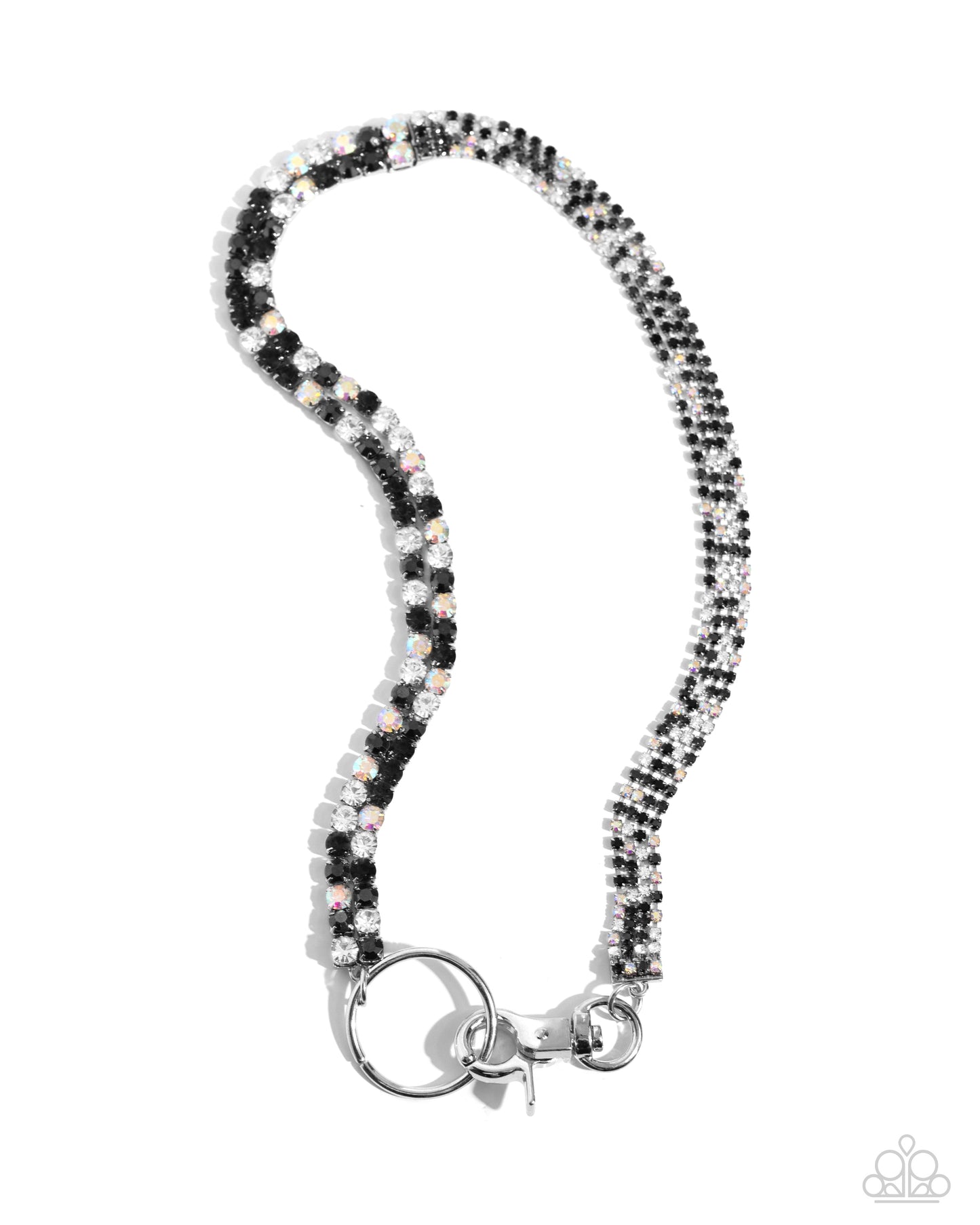 Chic Connection - Silver - Paparazzi Necklace and Serendipitous Strands - Silver Paparazzi Bracelet