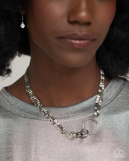 Chic Connection - Silver - Paparazzi Necklace and Serendipitous Strands - Silver Paparazzi Bracelet