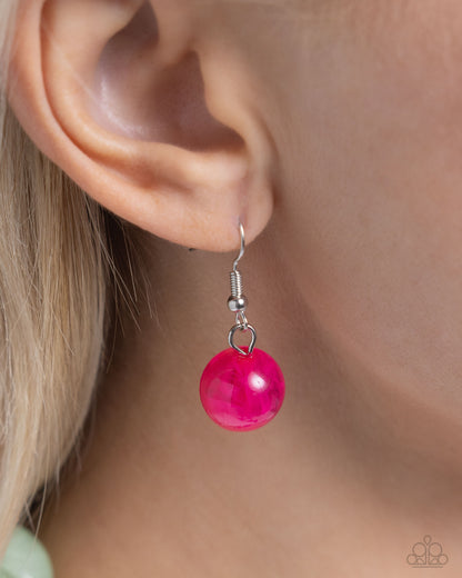 Playful Past - Pink - Paparazzi Necklace