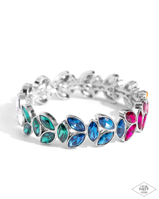 Gilded Gardens - Multi - Paparazzi Bracelet (2023 Pink LOP)