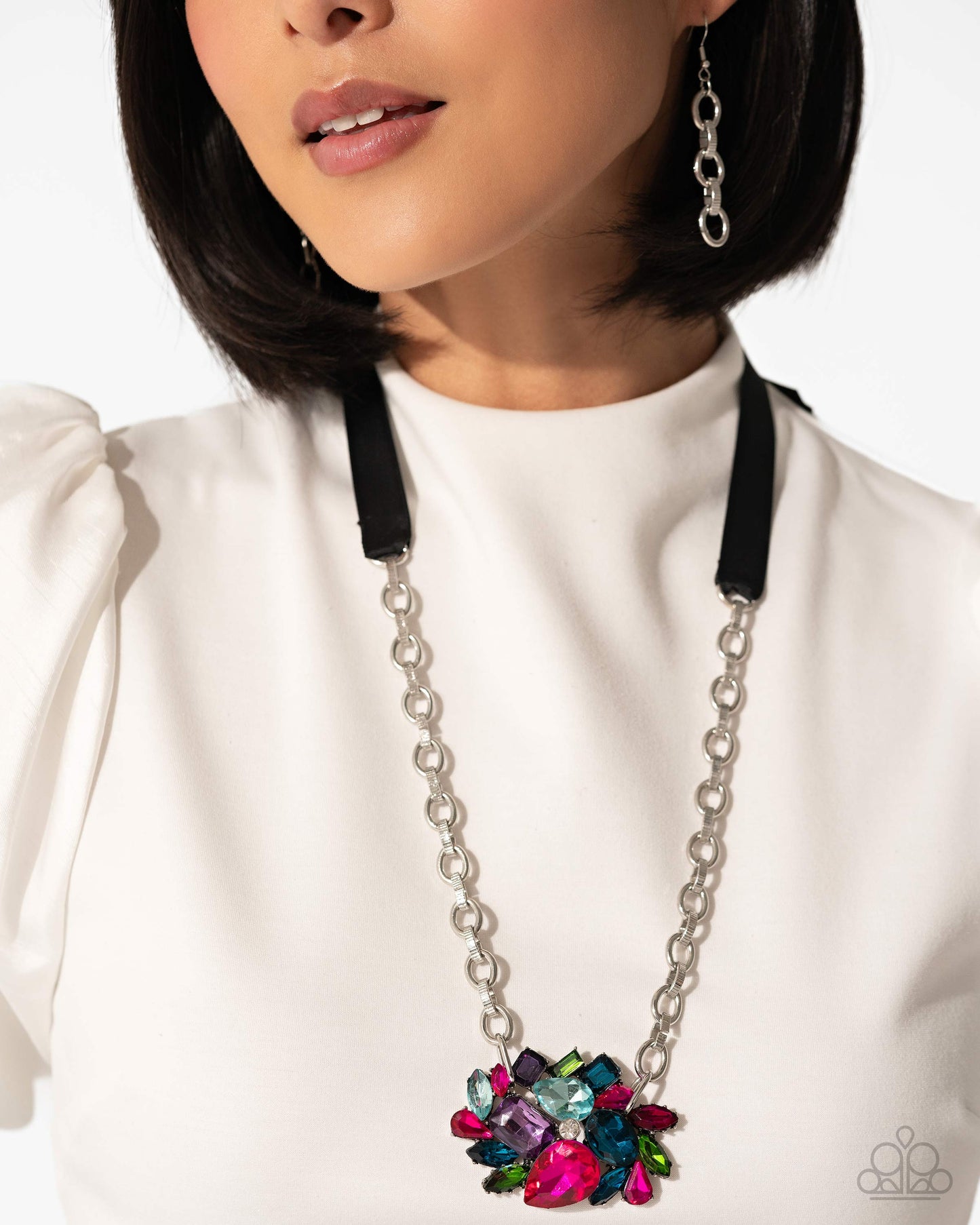 Tantalizing Tapestry - Multi Paparazzi Necklace