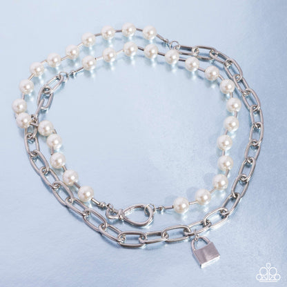 Infinite Industry - White - Paparazzi Necklace