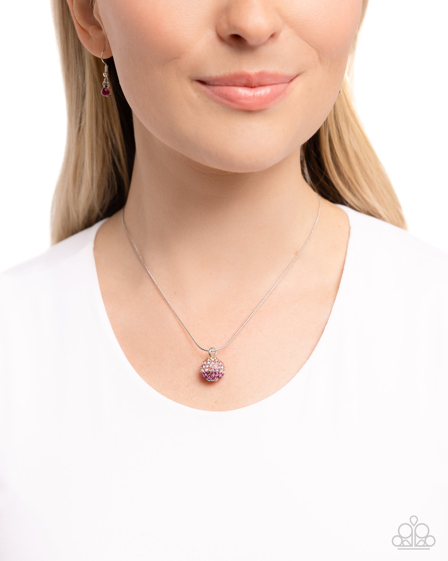 Ornamental Occupation - Pink - Paparazzi Necklace