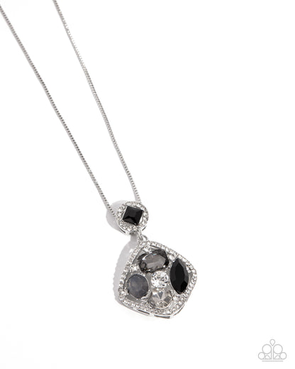 Pronged Princess - Black - Paparazzi Necklace