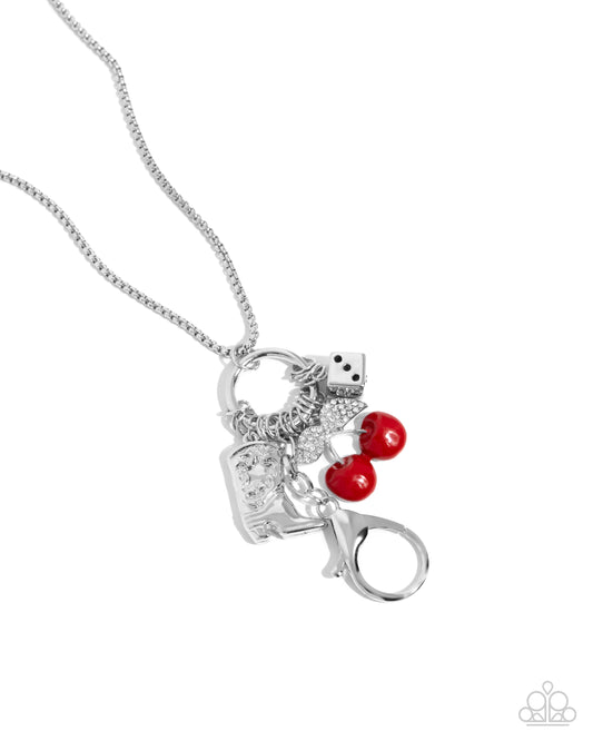Casual Cowboy - Red - Paparazzi Necklace