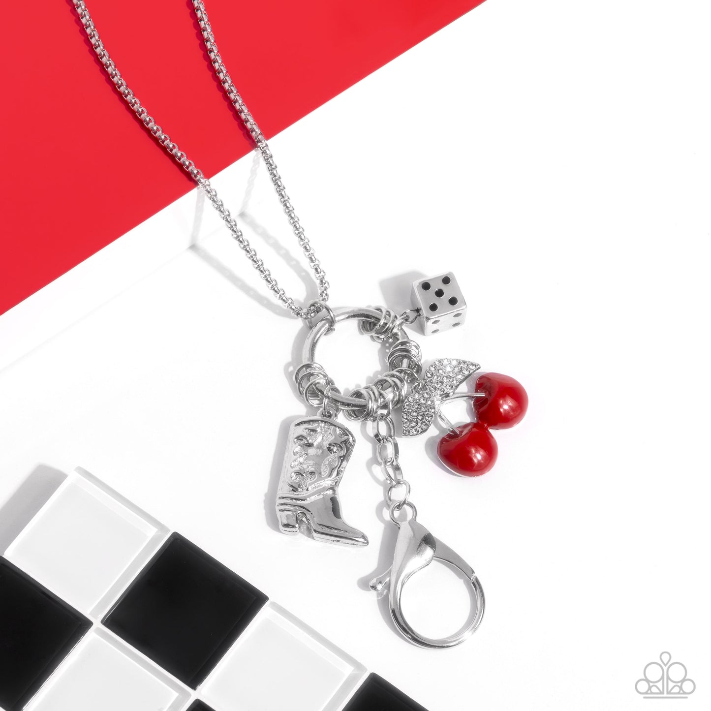 Casual Cowboy - Red - Paparazzi Necklace