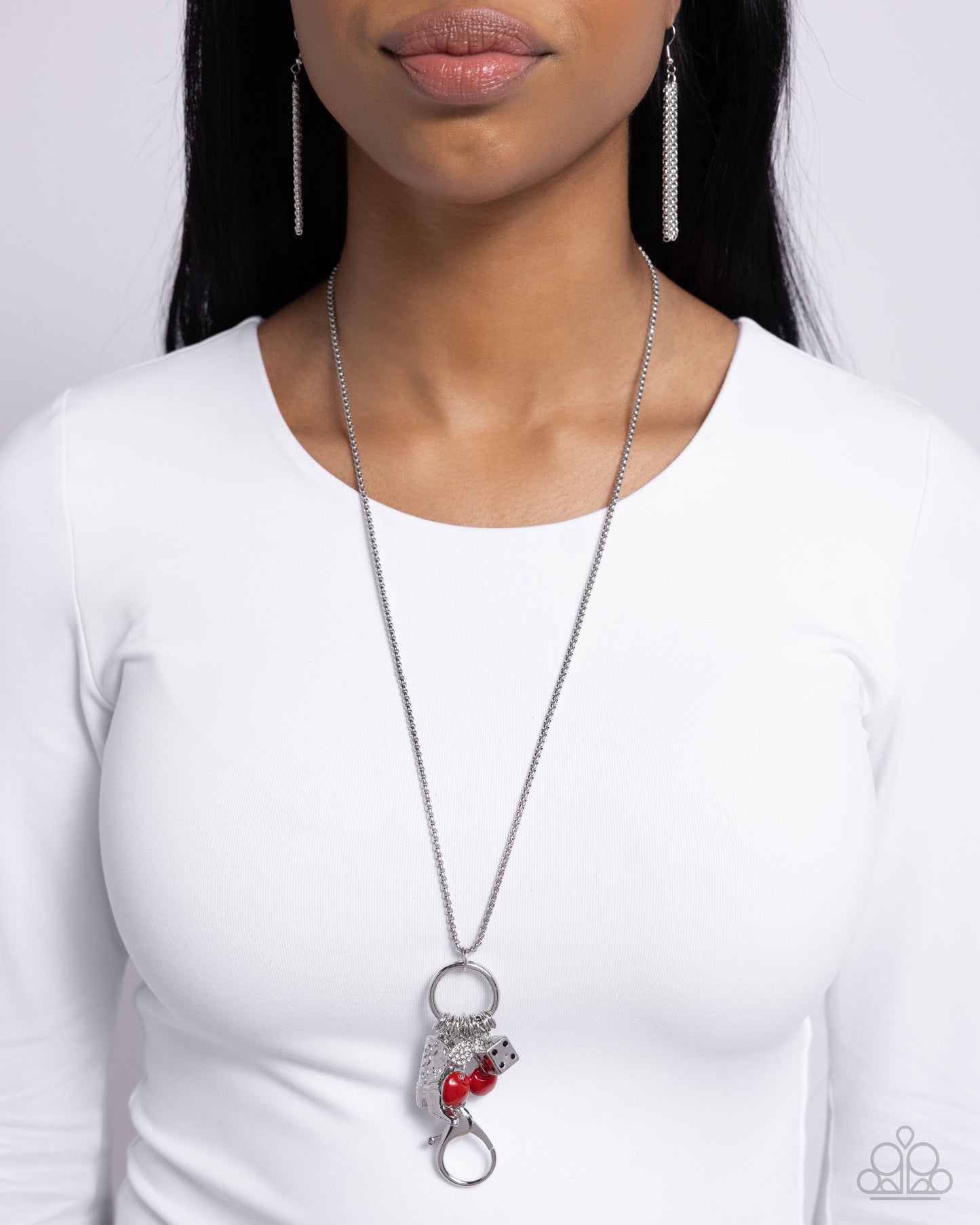 Casual Cowboy - Red - Paparazzi Necklace