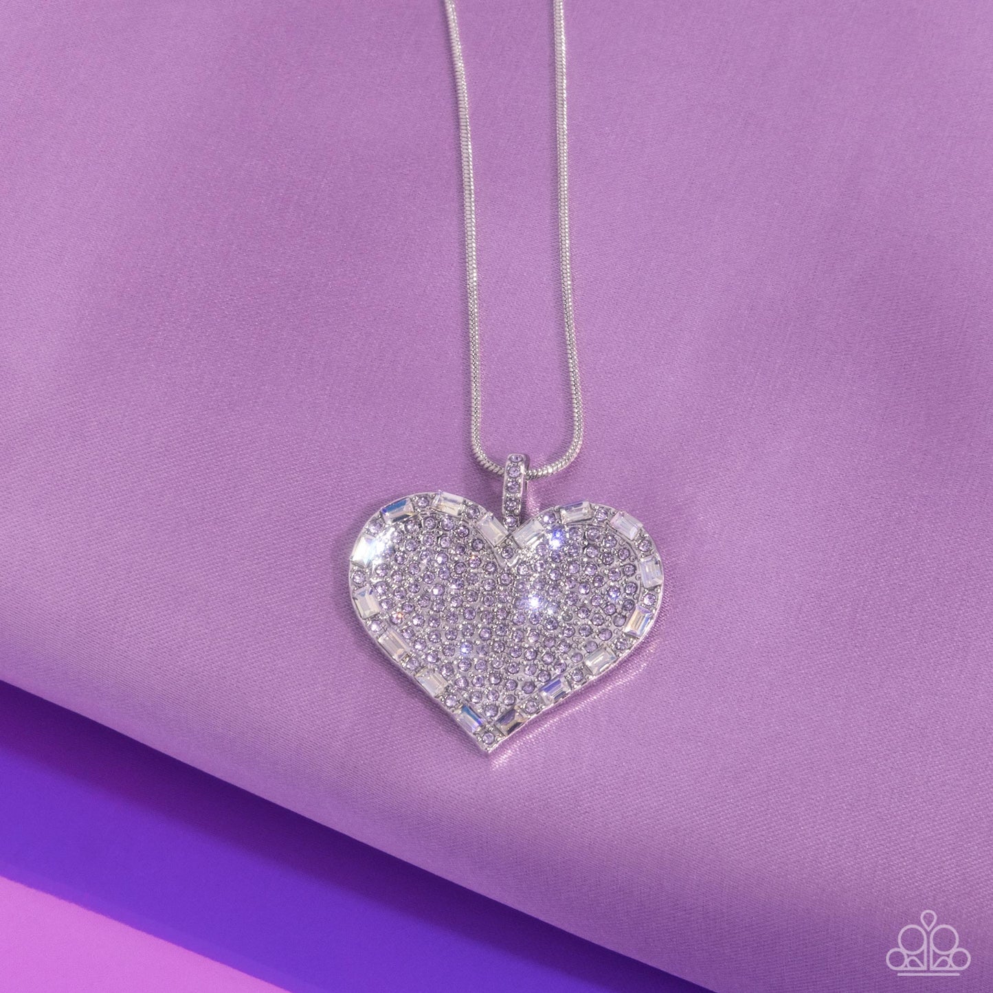 Affectionate Advance - Purple - Paparazzi Necklace