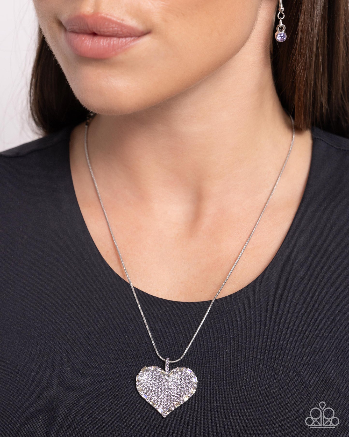 Affectionate Advance - Purple - Paparazzi Necklace