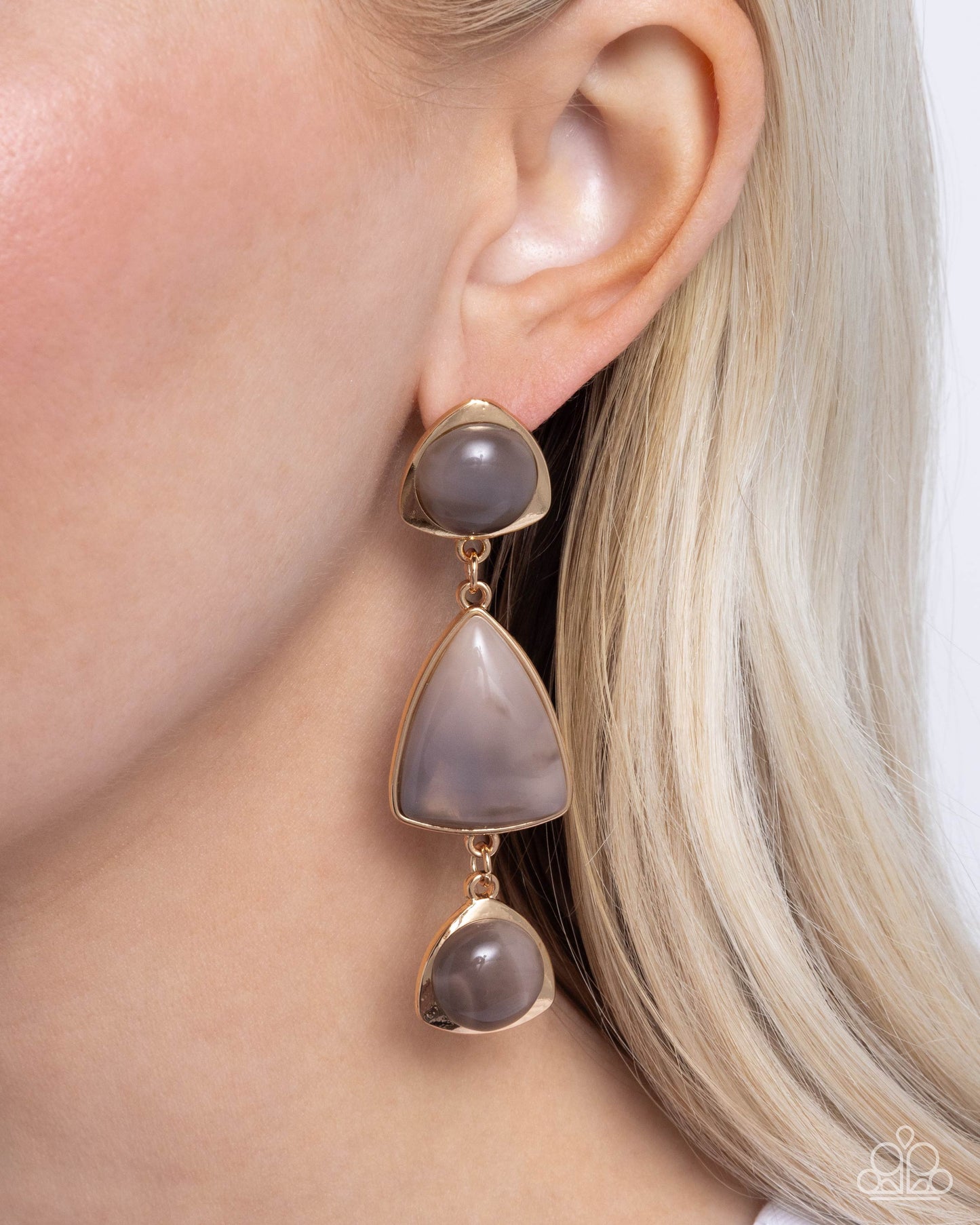 Foreign Exchange - Brown - Paparazzi Earrings