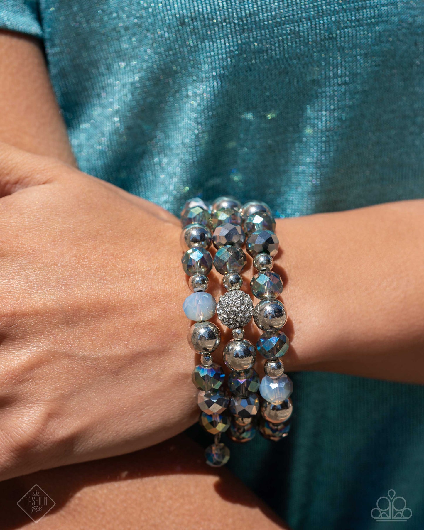 Ignited Independence - Silver - Paparazzi Bracelet (2024 July FF)
