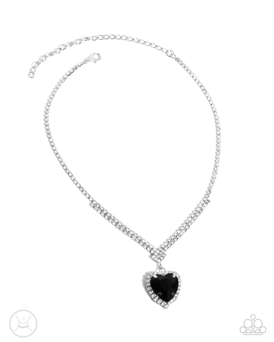 Parisian Playdate - Black - Paparazzi Necklace