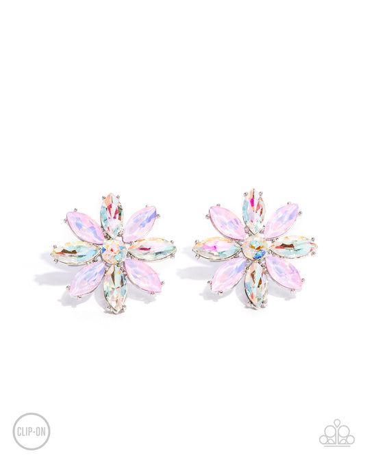 Maiden Makeover - Pink - Paparazzi Earrings