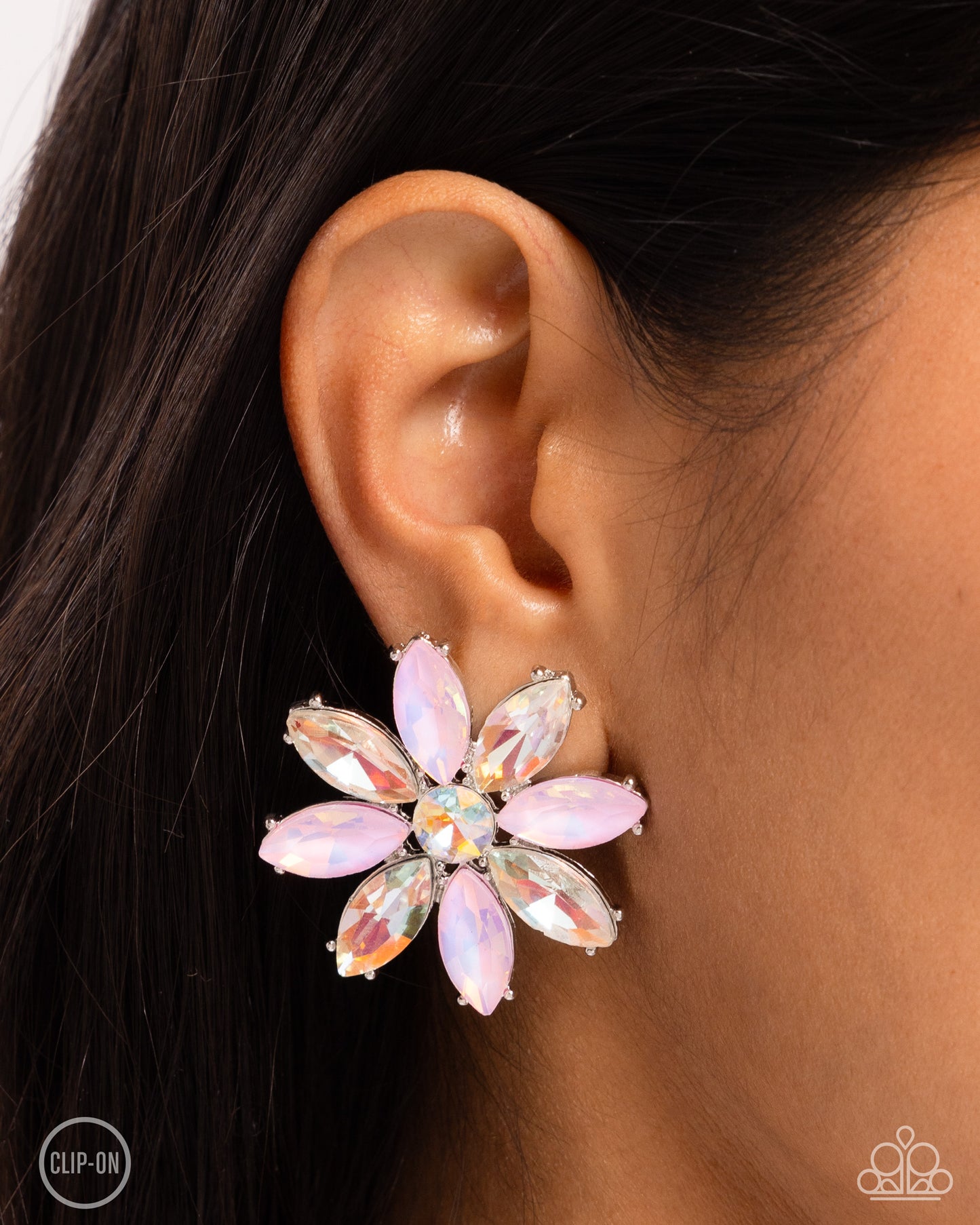 Maiden Makeover - Pink - Paparazzi Earrings
