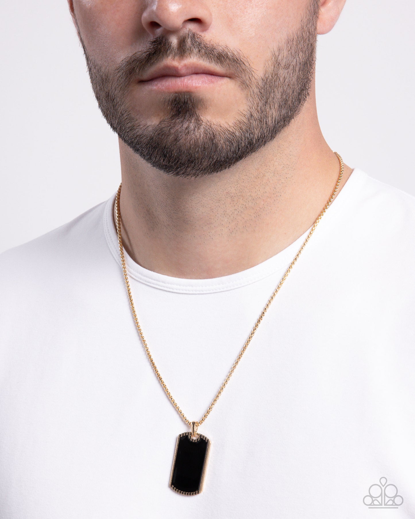 Admirable Alignment - Gold - Paparazzi Necklace