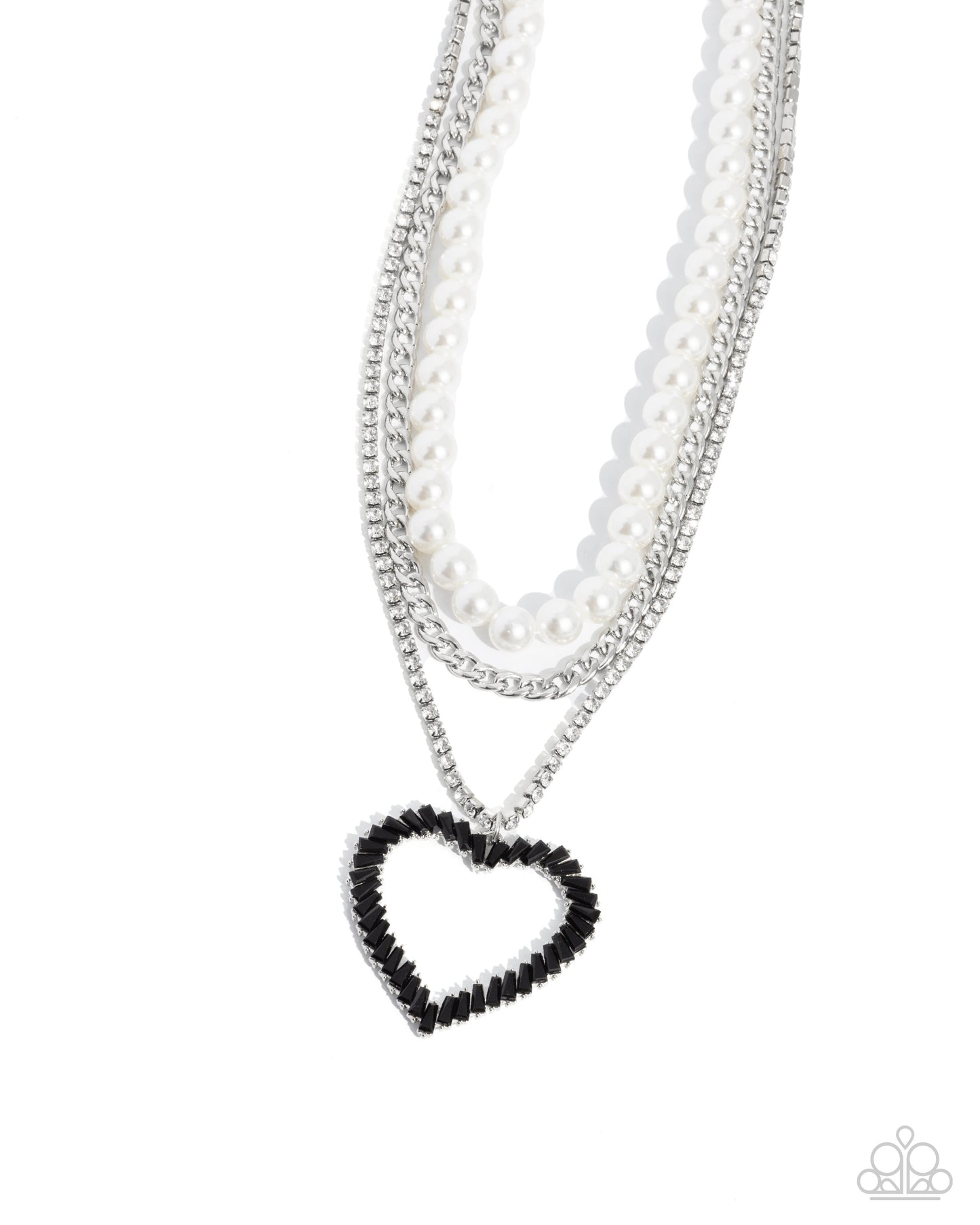 Y2K Year - Black - Paparazzi Necklace
