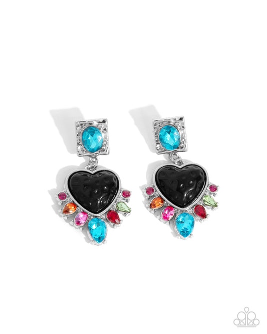 Bohemian Bling - Black - Paparazzi Earrings