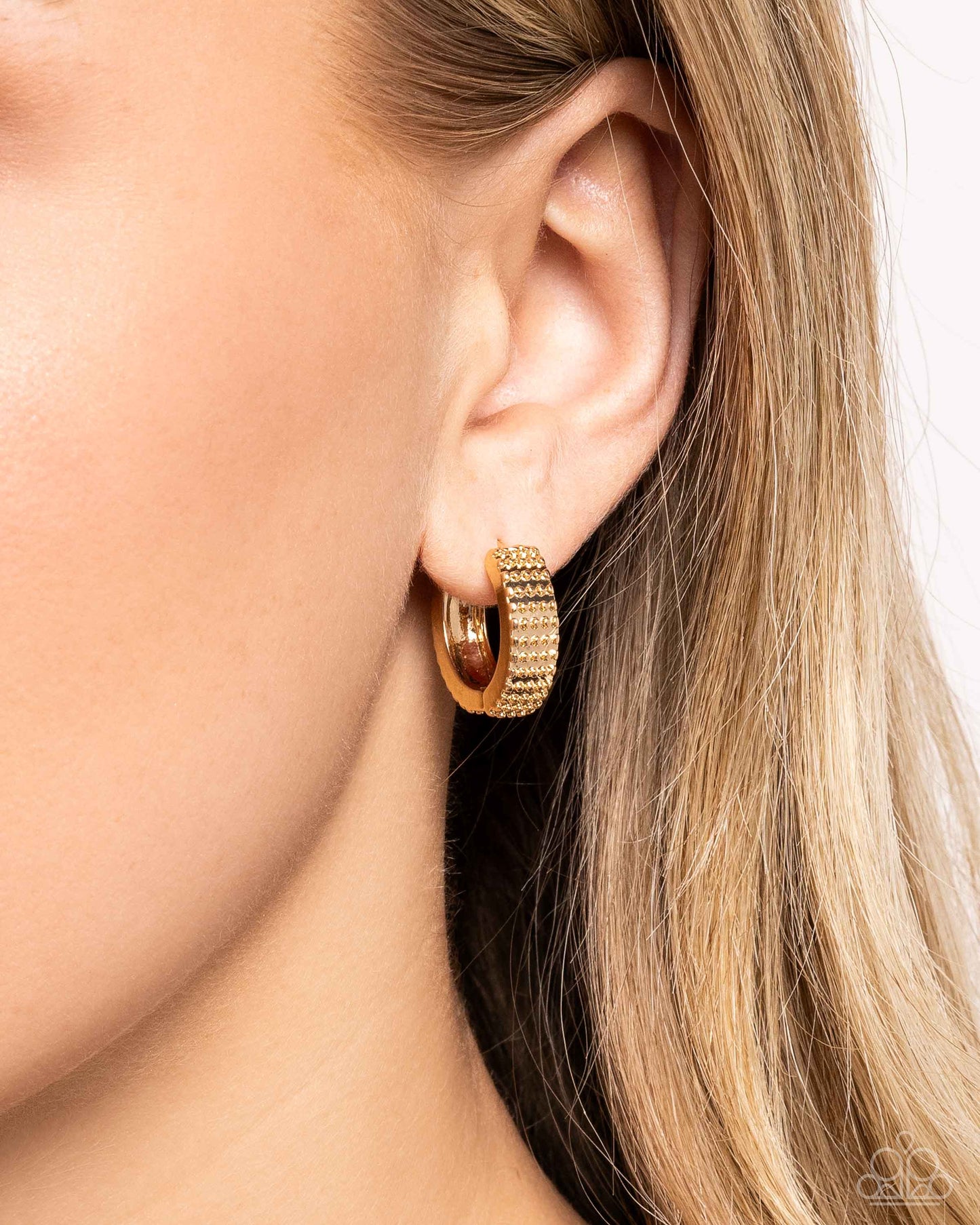 Coming Soon - Join The Fun! - Gold - Paparazzi Hoop Earrings