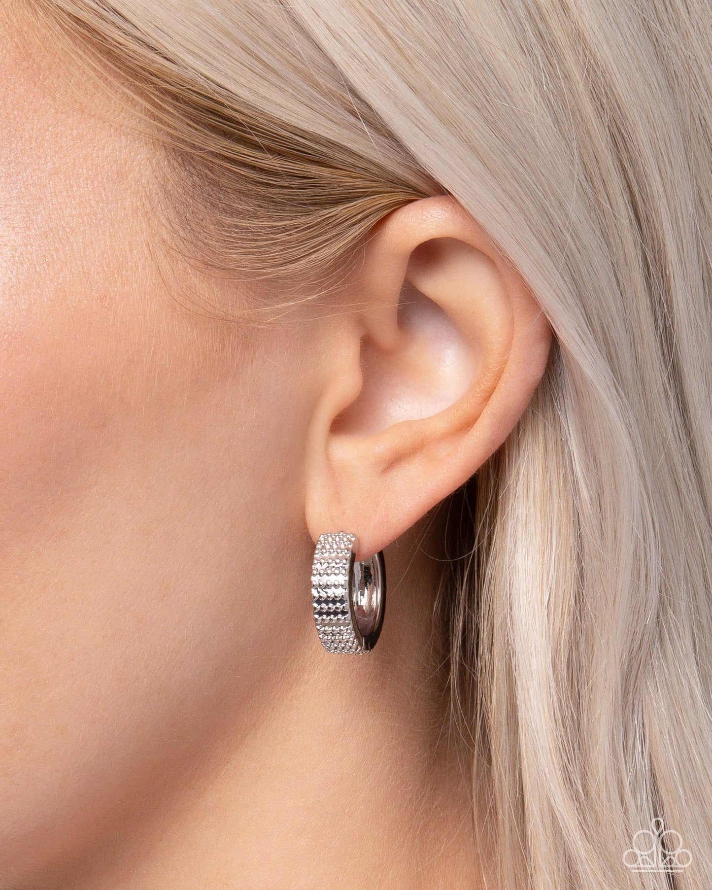 Coming Soon - Join The Fun! - Silver - Paparazzi Hoop Earrings