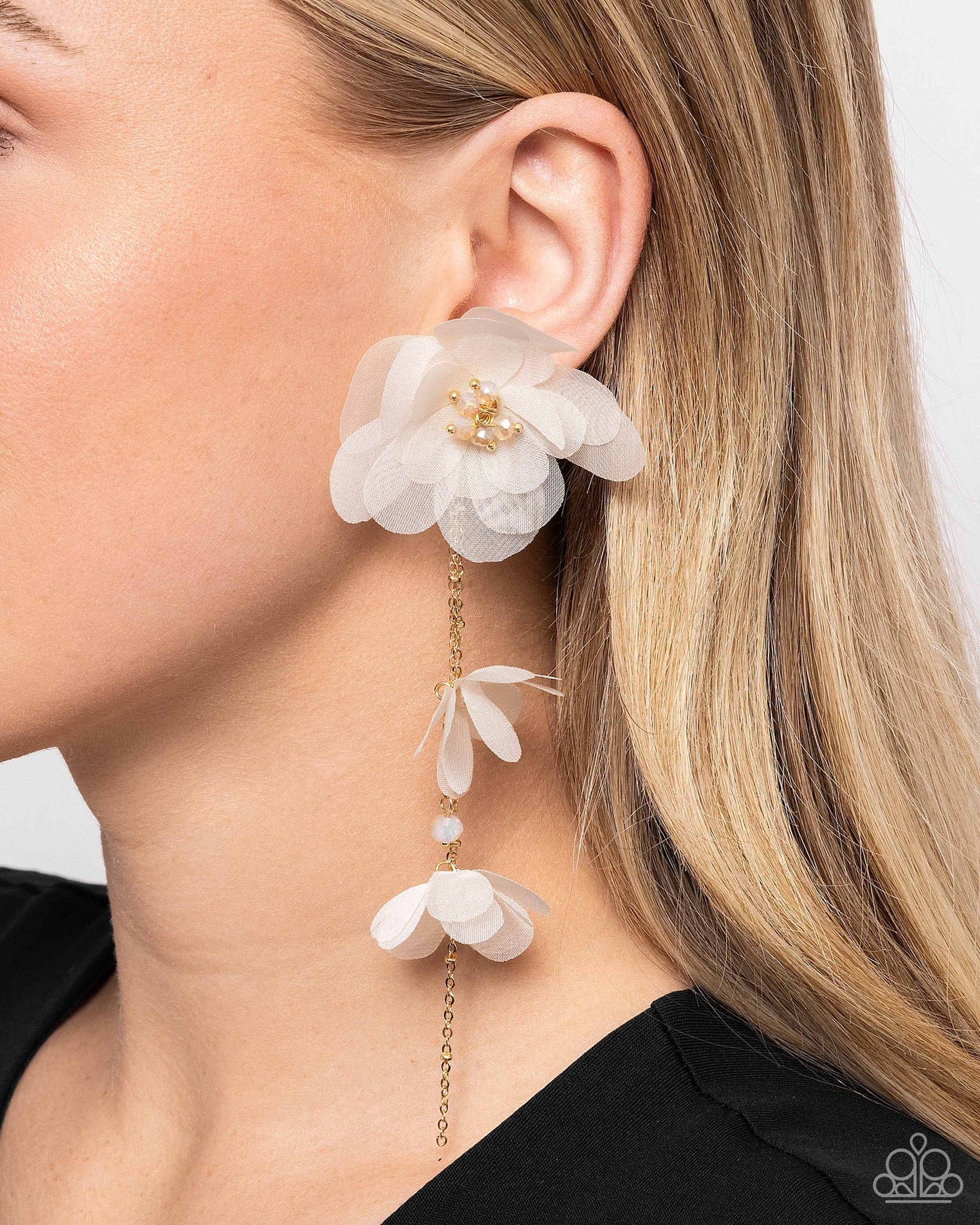 Balletcore - Gold - Paparazzi Earrings