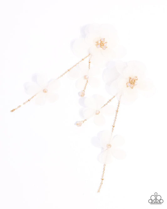 Balletcore - Gold - Paparazzi Earrings